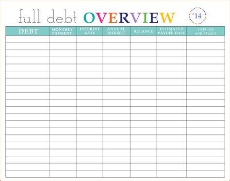 Free Spreadsheet Templates for Excel