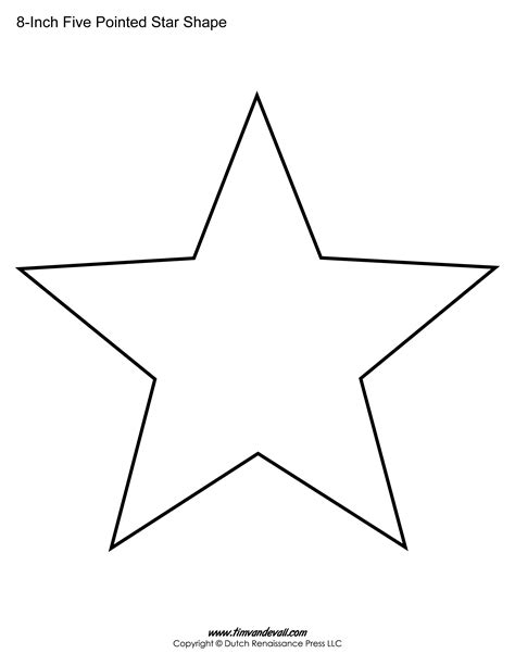 Free Star Stencils