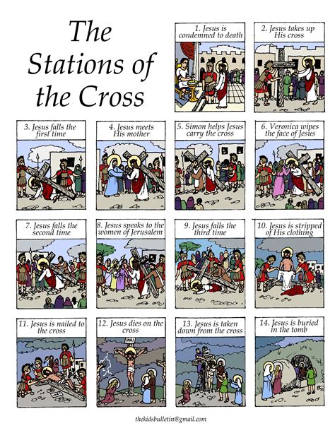 Free Stations of the Cross Printables