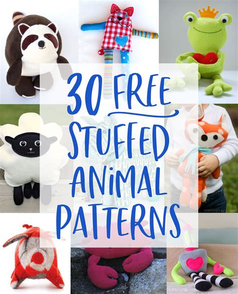 Free Stuffed Animal Sewing Patterns