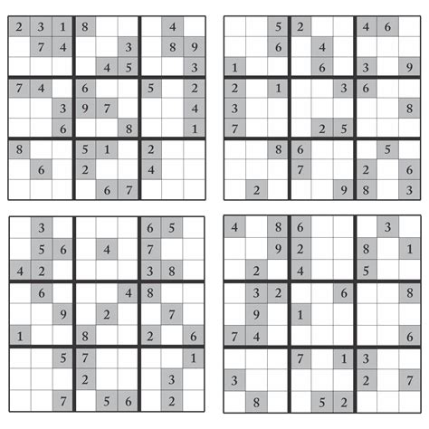 Free Sudoku printables