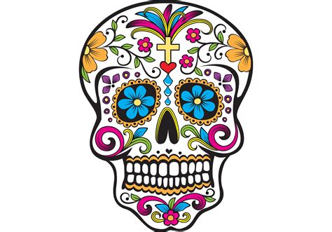 Free sugar skull design