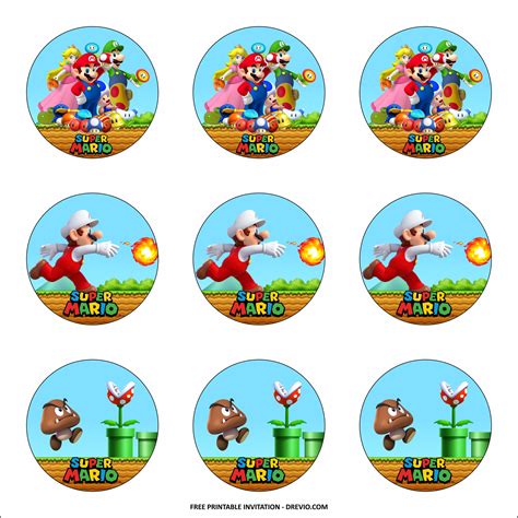 Free Super Mario Printables