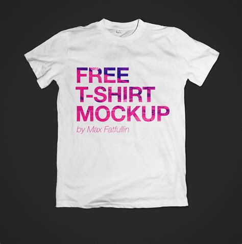 Free T-Shirt Mockup Templates