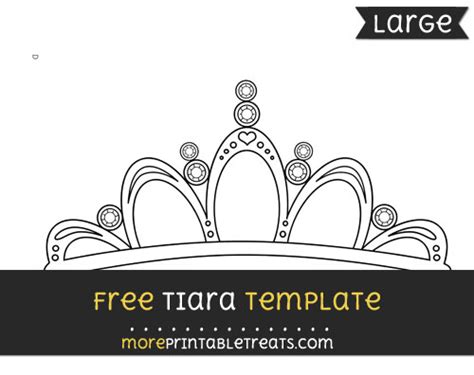 Free Tiara Template Printable