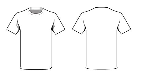 Free t-shirt template PNG