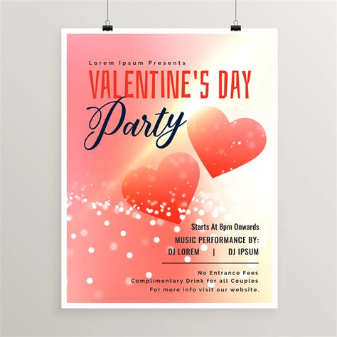 Free Valentine's Day Flyer Templates