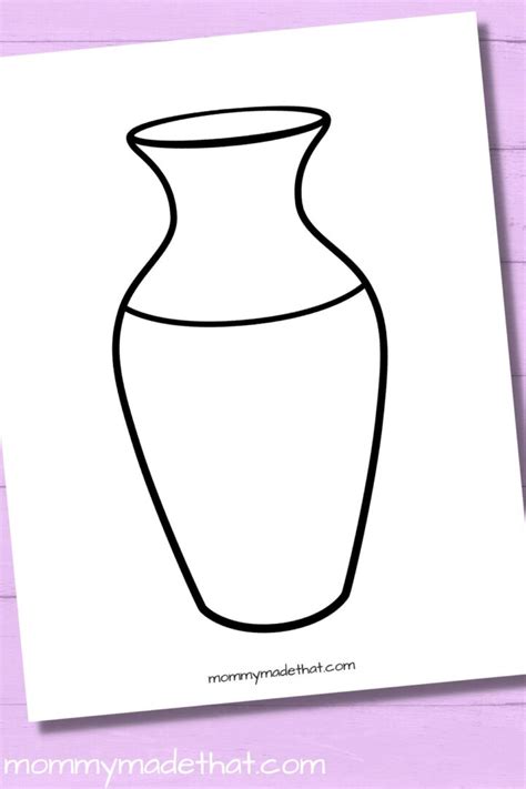 Free Vase Template Designs