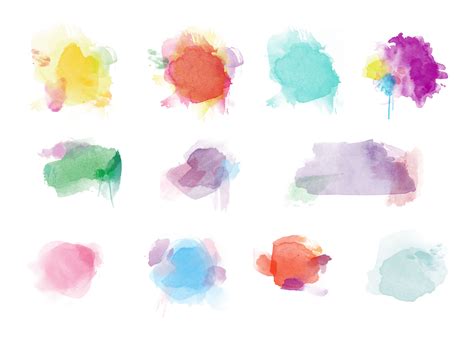 Free Watercolor Templates