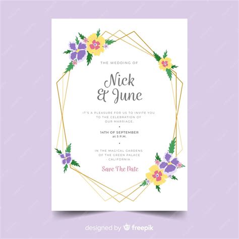 Free Wedding Invitation Video Templates