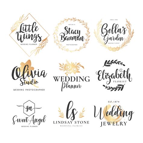 Free Wedding Logos