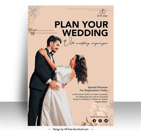 Free Wedding Poster Templates To Download And Customize