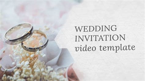 Free Wedding Video Invitation Templates