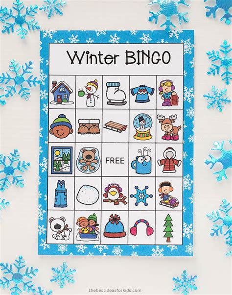 Free Winter Bingo Printables