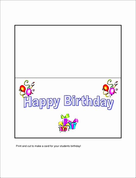 Free Word Greeting Card Templates