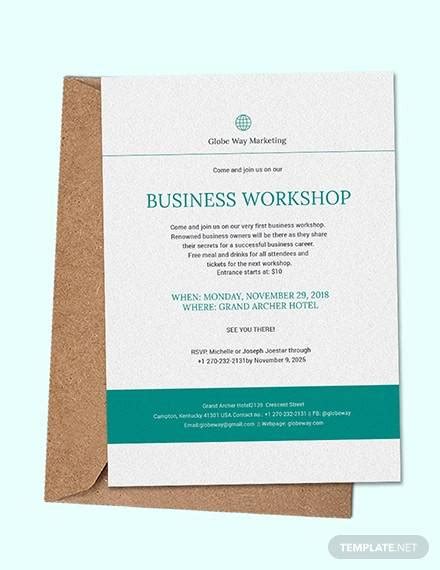 Free Word Templates for Business Invitations