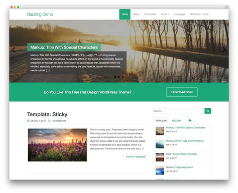 Free WordPress Templates