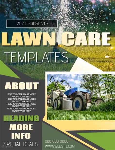 Free Yard Work Flyer Template Download