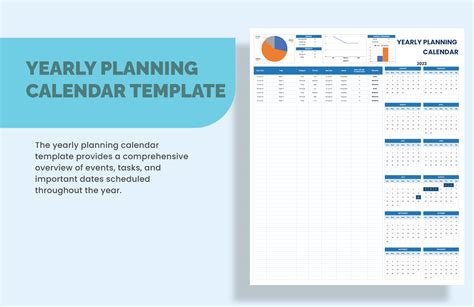 Free Yearly Planning Calendar Template