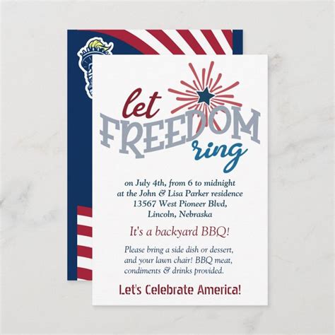 Freedom Invitation