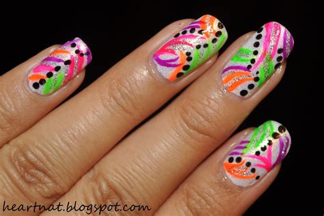 Freehand nail art