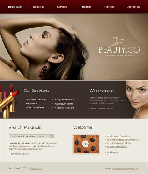 Freelance Beauty Template