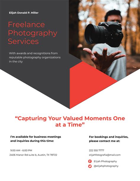 Freelance Flyer Template