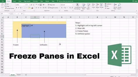 Freeze Panes feature in Excel