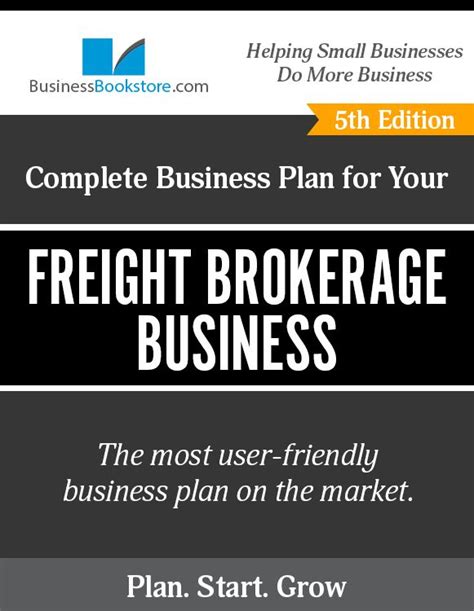 Freight Brokerage Business Plan Template Word