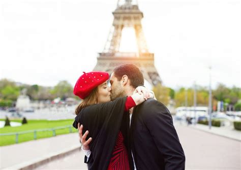 French couple talking