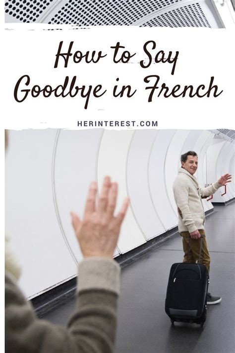 French goodbye phrases