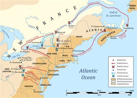 French Indian War Map