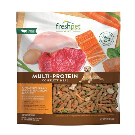 Fresh Dog Food Made with Fresh Vegetables and Fruits