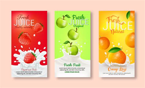 Fresh Juice Label Design