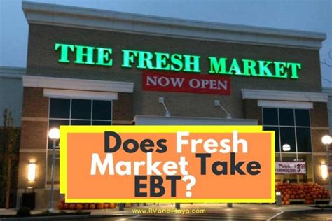 Fresh Market EBT FAQs Image