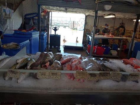 Fresh seafood options at Katie's Seafood Market