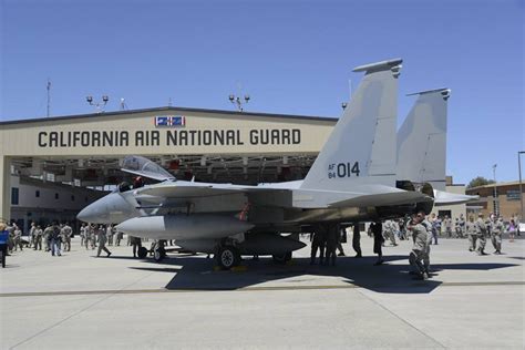 Fresno Air National Guard Base F-15 Eagle