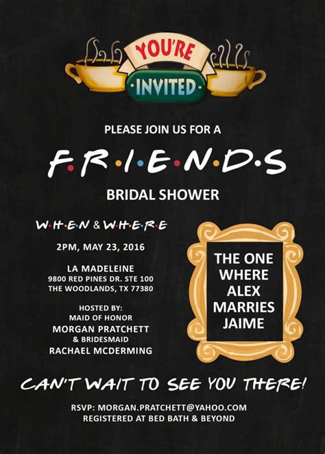 Friends Invitation Template 3