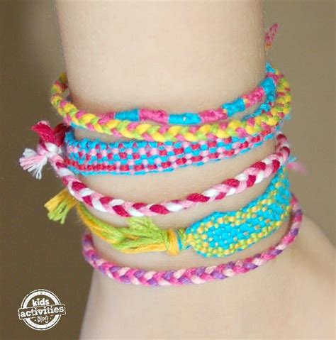 Friendship bracelet loom patterns for kids