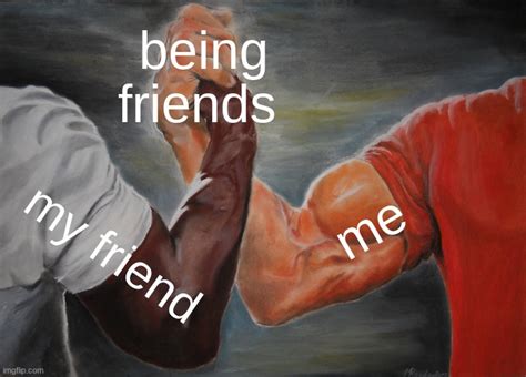 Friendship Handshake Meme