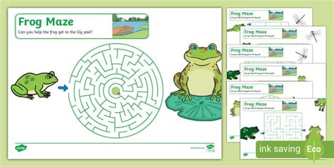 Frog mazes