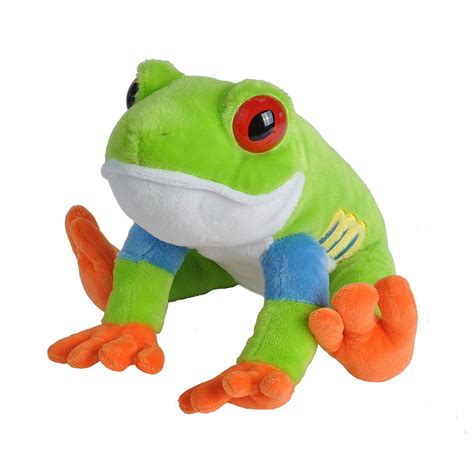 Frog plush assembly