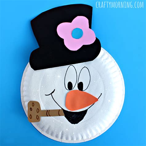 Frosty the Snowman Holiday Crafts