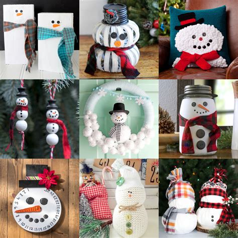 Frosty the Snowman Snowman Crafts