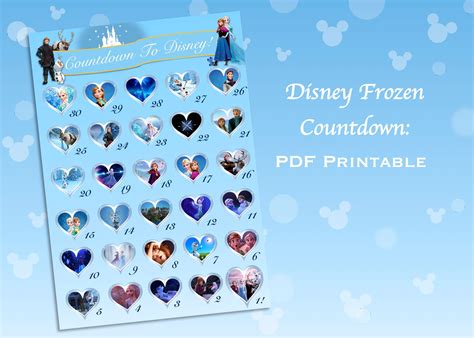 Frozen Countdown Calendar