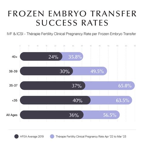 Description of Frozen Embryo Transfer Success Rates