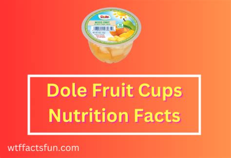 Fruit cup nutrition benefits