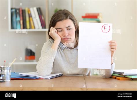 A frustrated student failing an exam