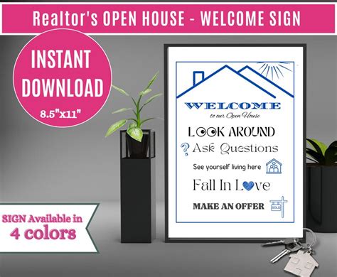 FSBO Open House Signs