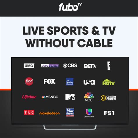 FuboTV Sports Channels